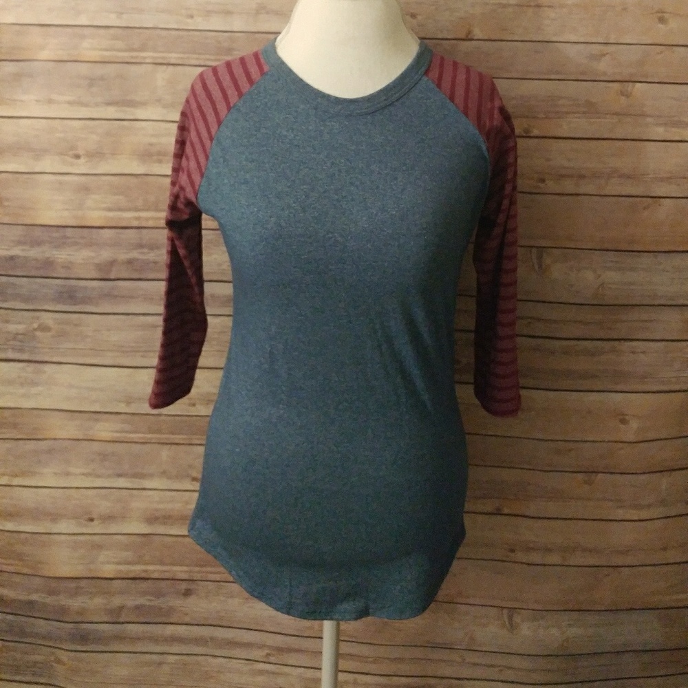LuLaRoe Randy Baseball Tee - Picture 1 of 5